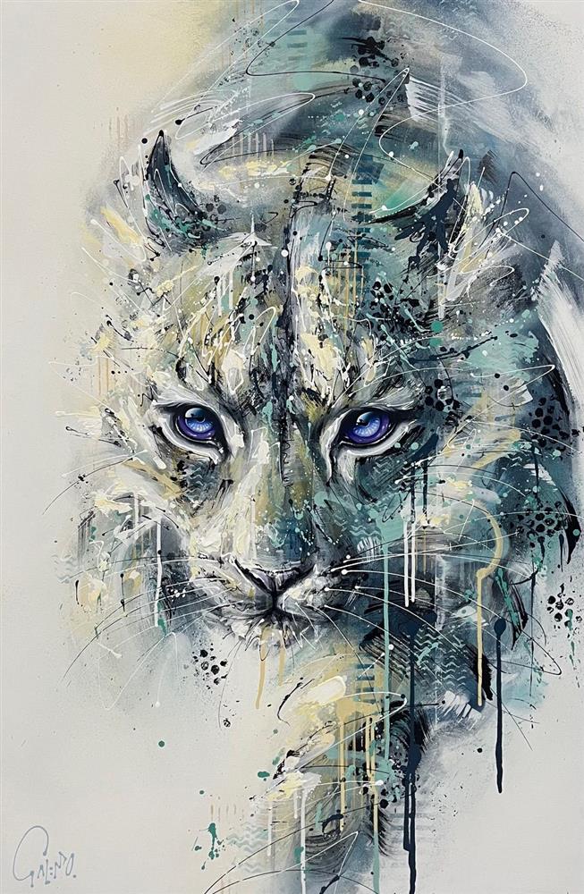Joe Galindo - 'Lynx' - Framed Original Artwork
