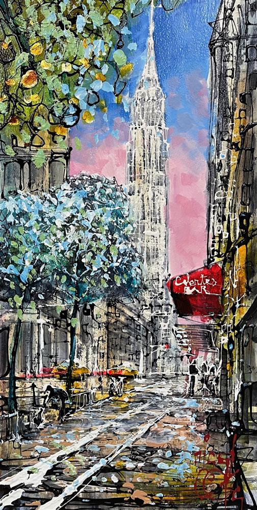 Nigel Cooke - 'Madison Avenue' - Framed Original Artwork