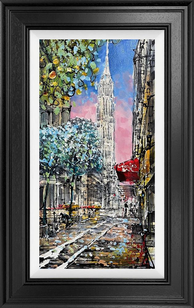 Nigel Cooke - 'Madison Avenue' - Framed Original Artwork