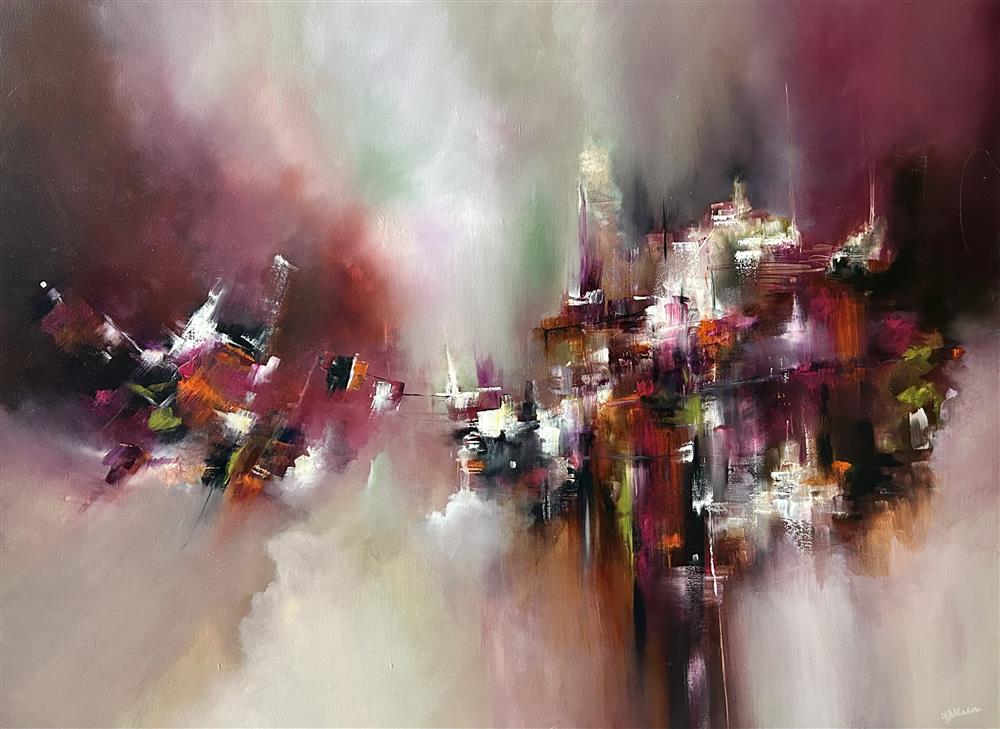 Alison Johnson - 'Majestic Lands' - Framed Original Artwork