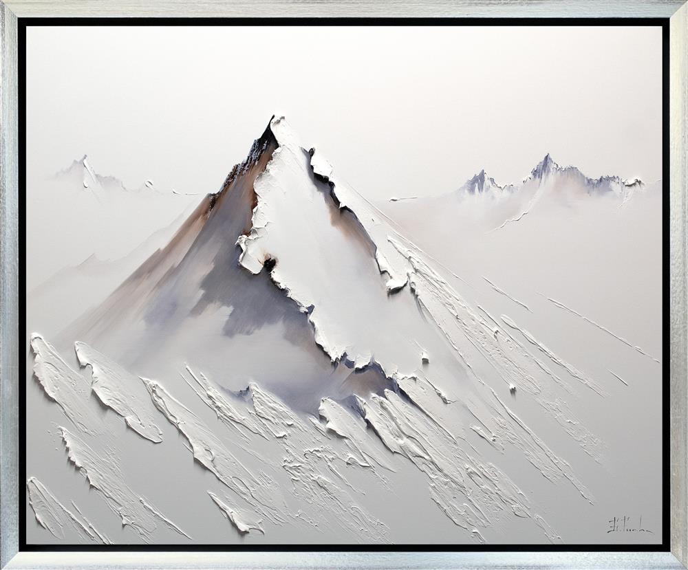 Bozhena Fuchs- 'Majesty Of The Mountain Kingdom' - Framed Original Artwork