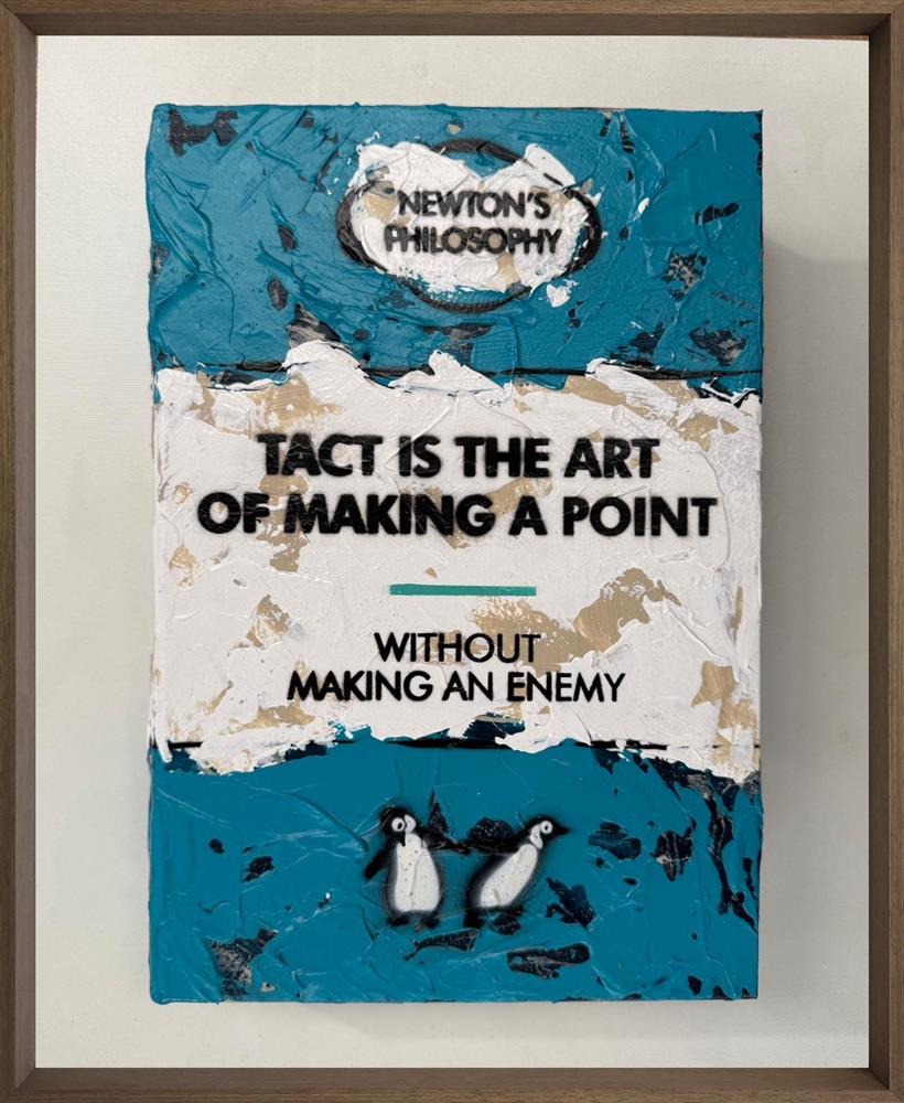 Hue Folk - 'Making An Enemy - Storybook' - Framed Original Artwork
