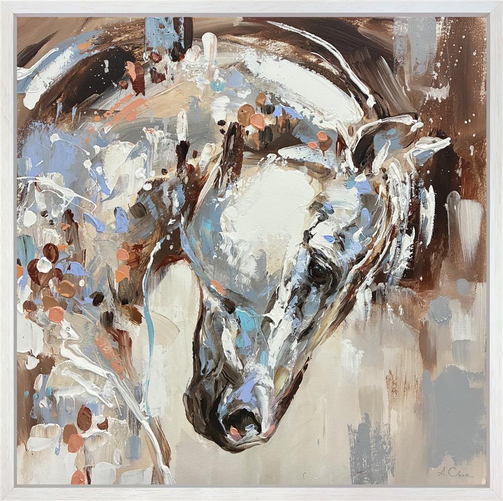 Anna Cher - 'Mallow' - Framed Original Artwork