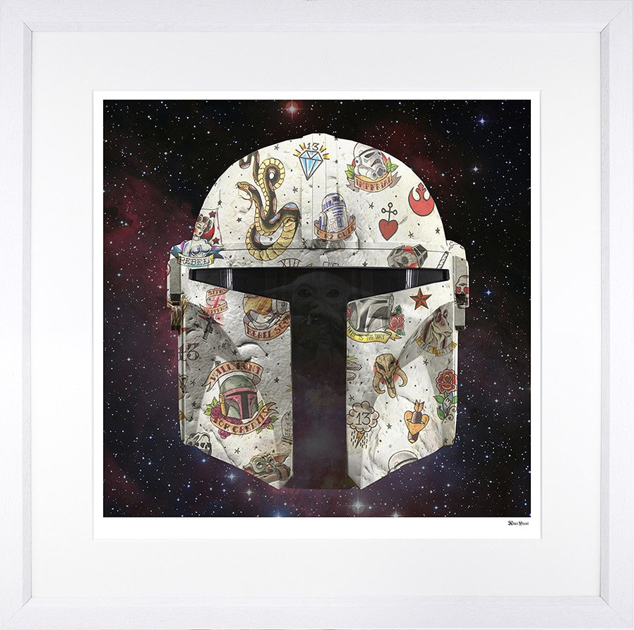 Monica Vincent - 'Mando Galaxy' - Framed Limited Edition Print