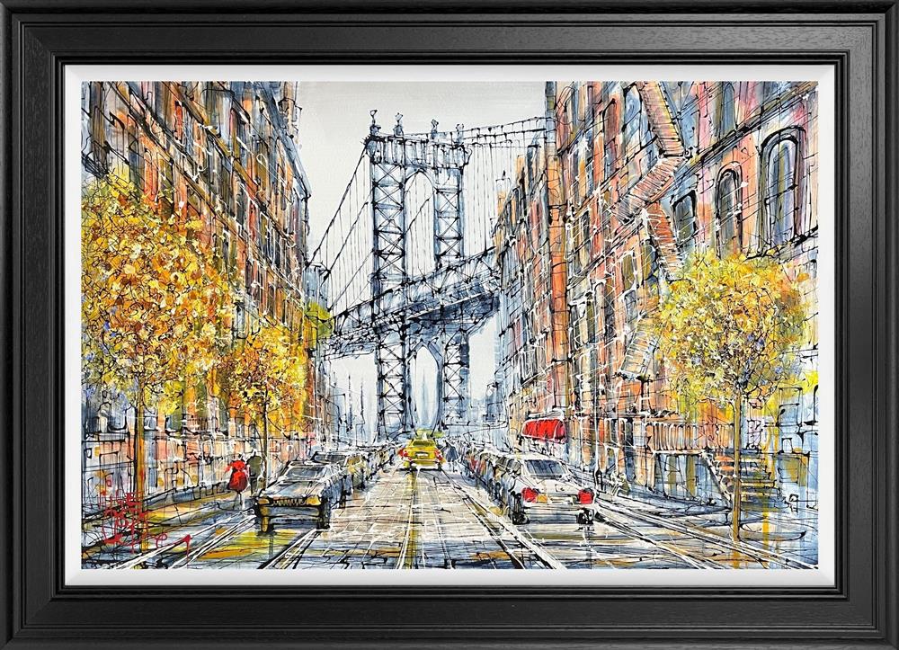 Nigel Cooke - 'Manhattan Views'  - Framed Original Artwork