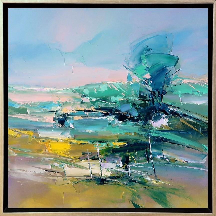 Hervé Lenouvel  'Marine Fields' - Framed Original Artwork