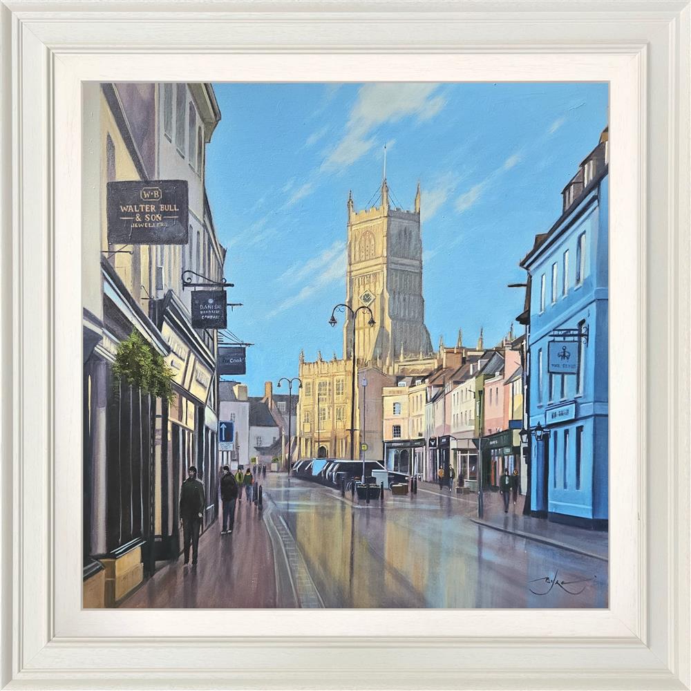 Ben Payne - 'Market Square' - Framed Original Art