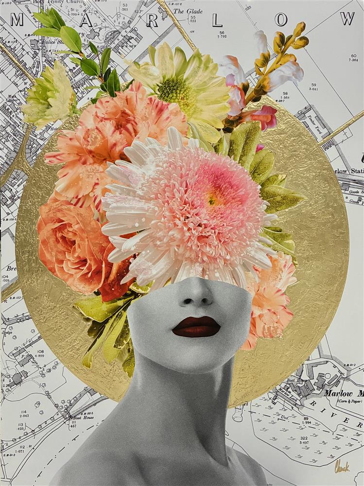 Chuck - 'Marlow Urban Lines' - Framed Original Artwork