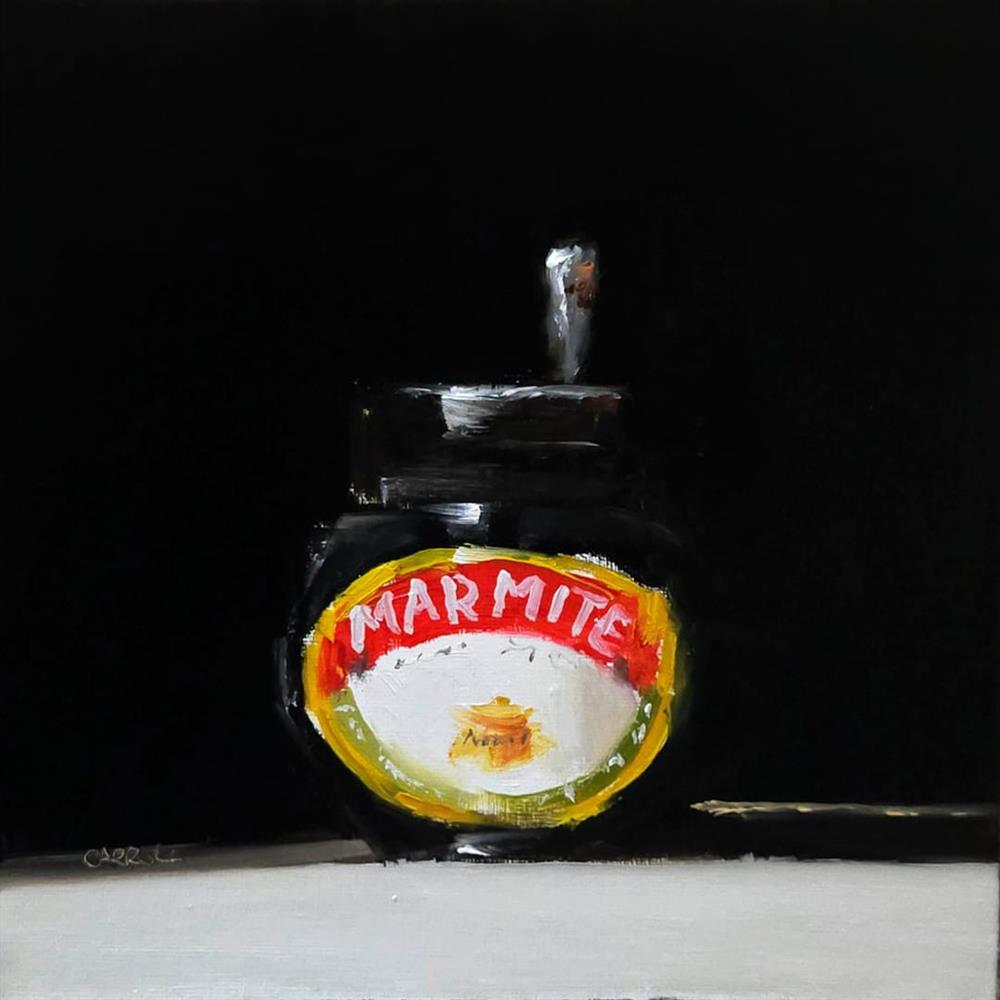 Neil Carroll - 'Marmite And Spoon' - Framed Original Artwork