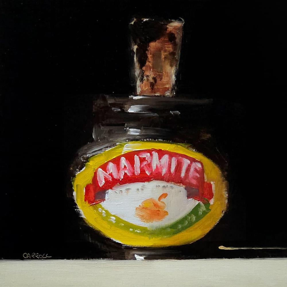 Neil Carroll - 'Marmite Jar And Spoon' - Framed Original Artwork