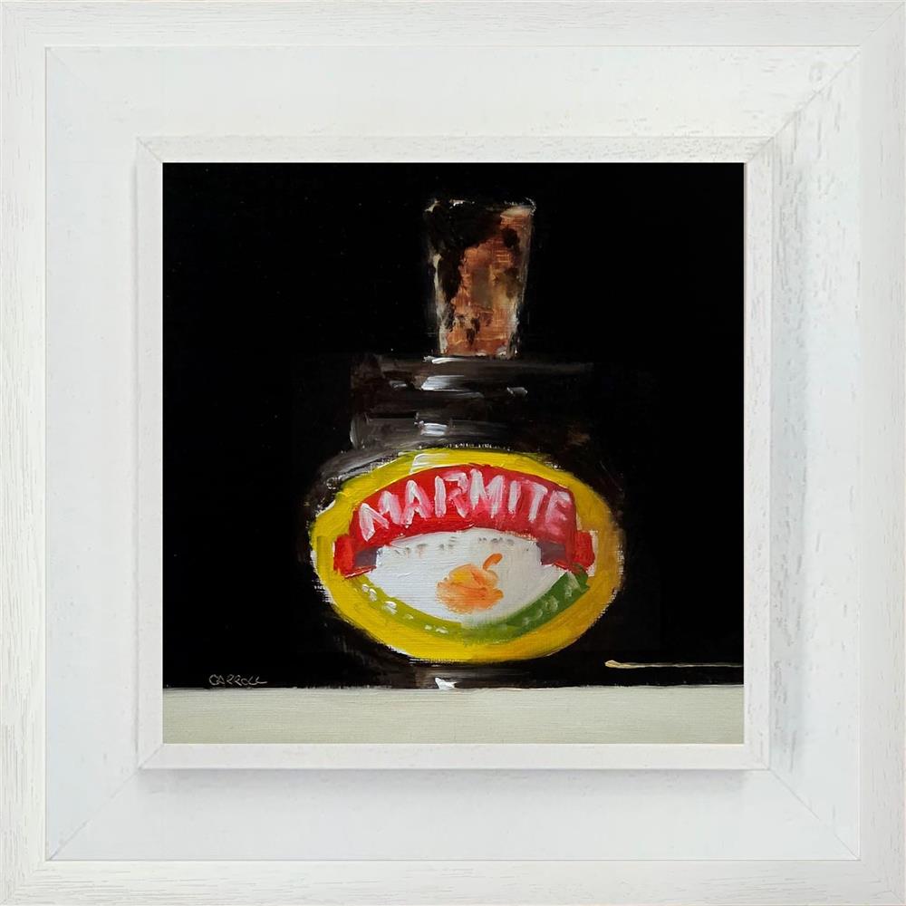 Neil Carroll - 'Marmite Jar And Spoon' - Framed Original Artwork