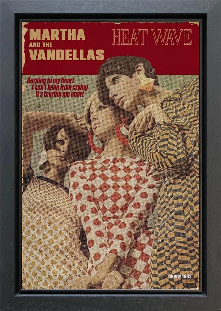 Linda Charles - 'Martha And The Vandellas' - Framed Original Artwork