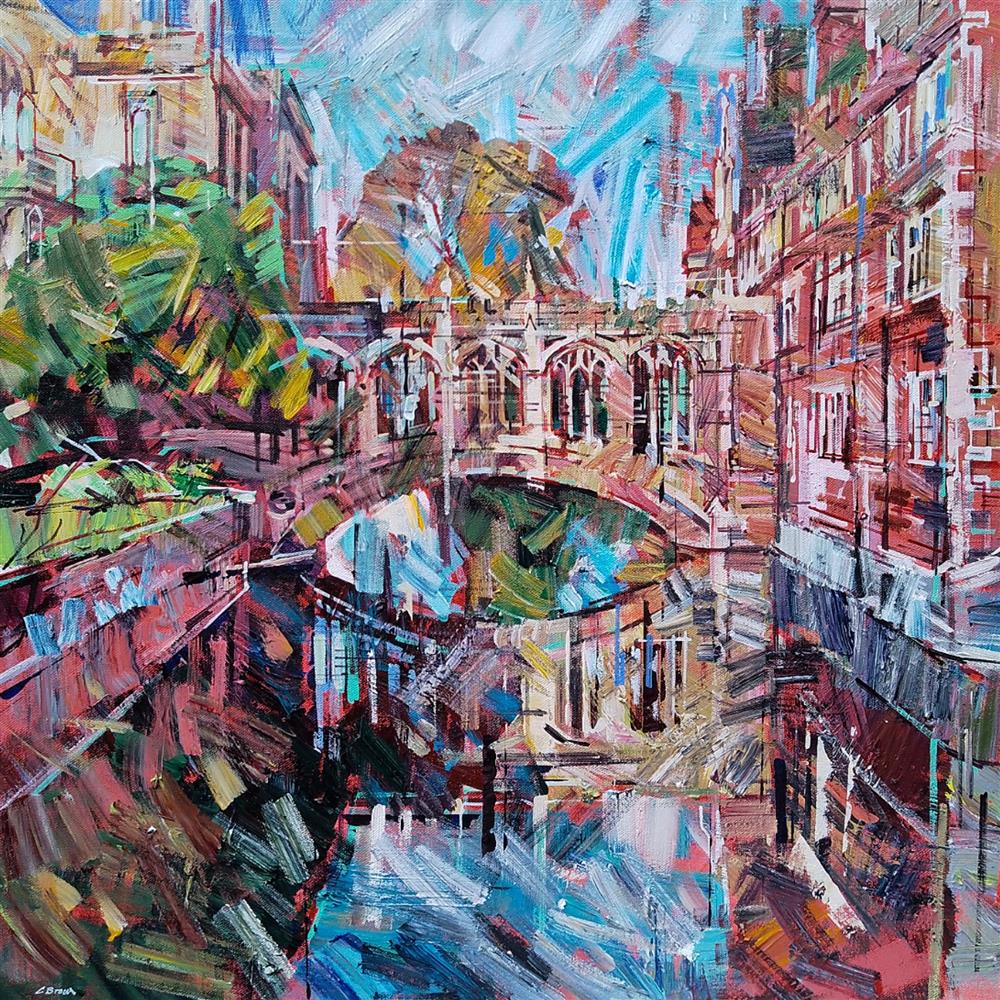 Colin Brown - 'Bridge Of Sighs Reflections' - Framed Original Art