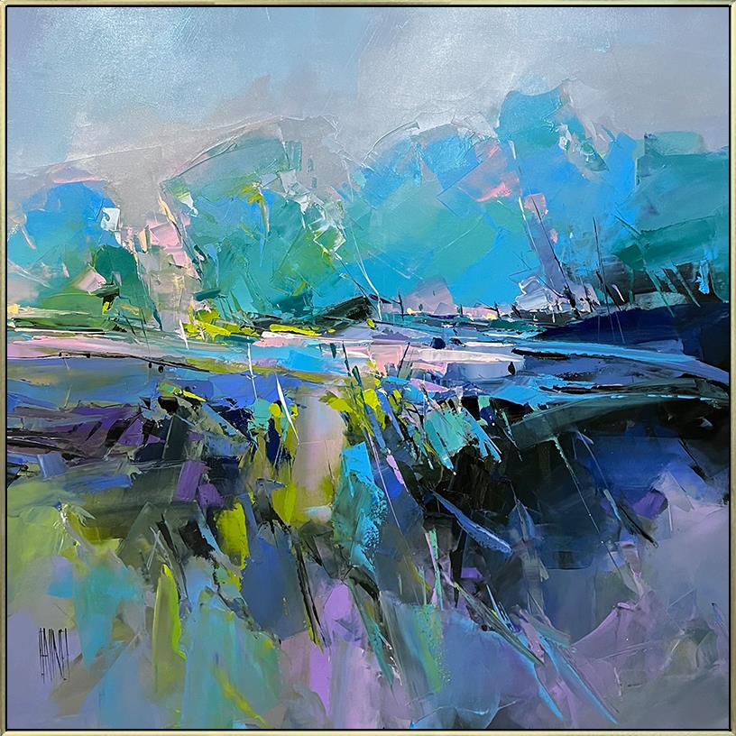 Hervé Lenouvel  'Matin De Brume' - Framed Original Artwork