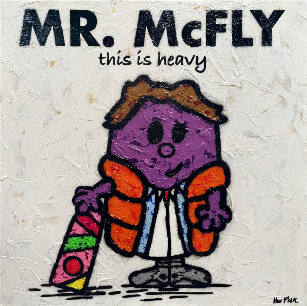 Hue Folk - 'McFly - The Untold Stories' - Framed Original Art