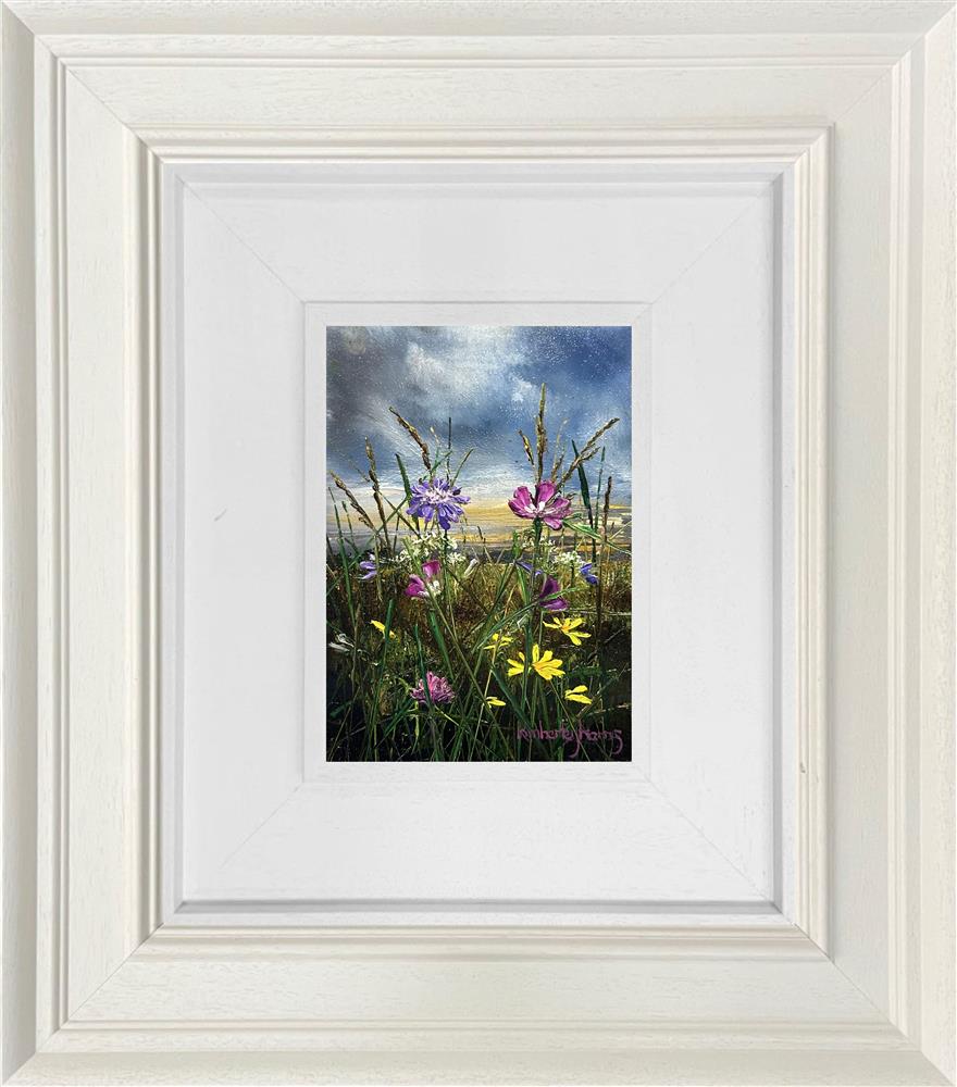 Kimberley Harris - 'Meadow Dreamscape ' - Miniature series - Framed Original Art