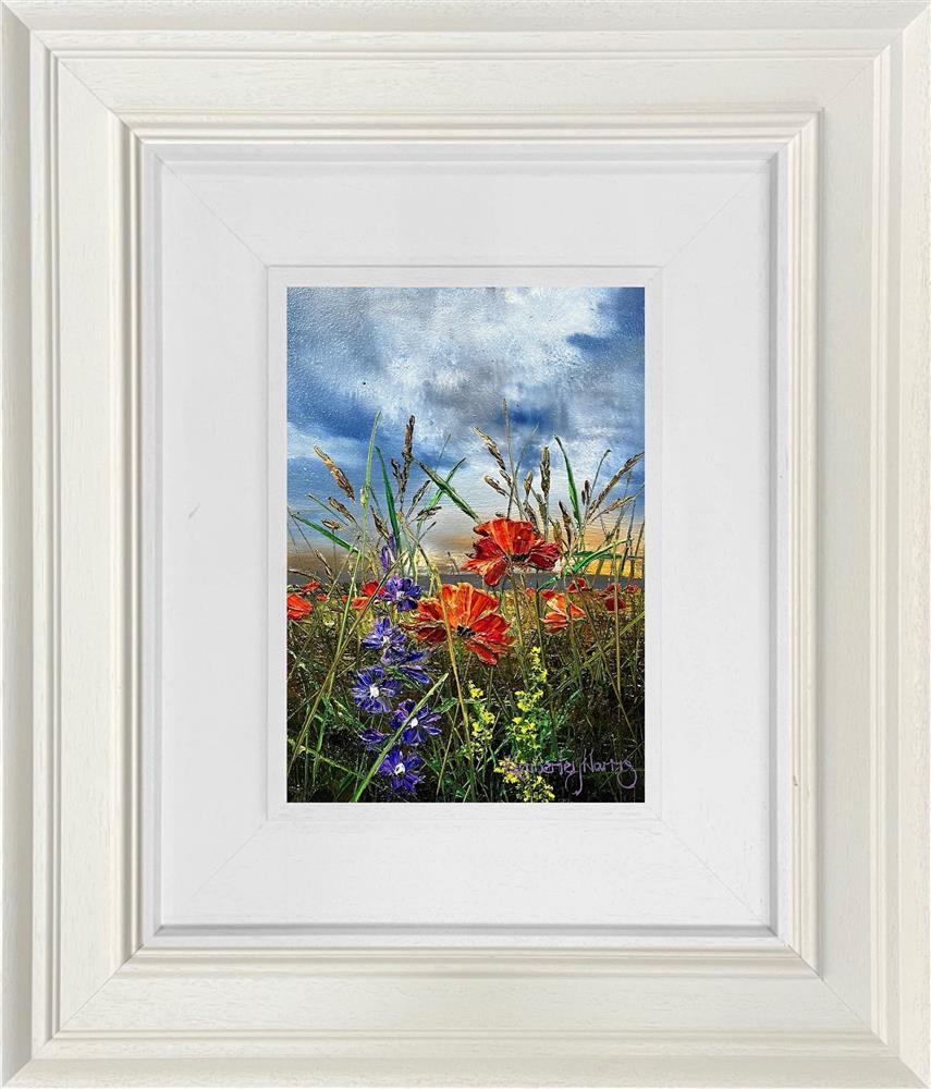 Kimberley Harris - 'Meadow Remembers' - Framed Original Artwork