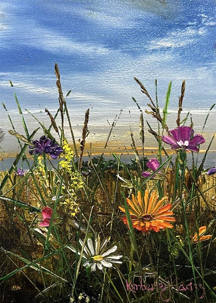 Kimberley Harris - 'Meadow's Lanters' - Miniature series - Framed Original Art