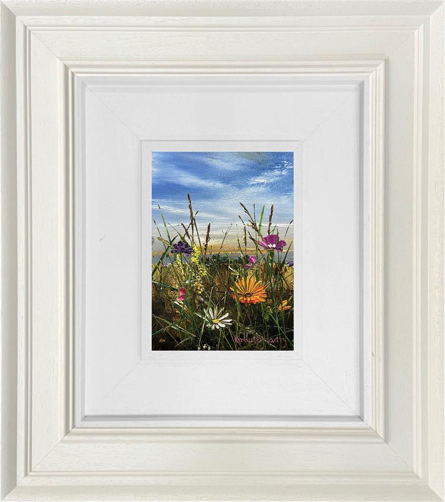 Kimberley Harris - 'Meadow's Lanters' - Miniature series - Framed Original Art