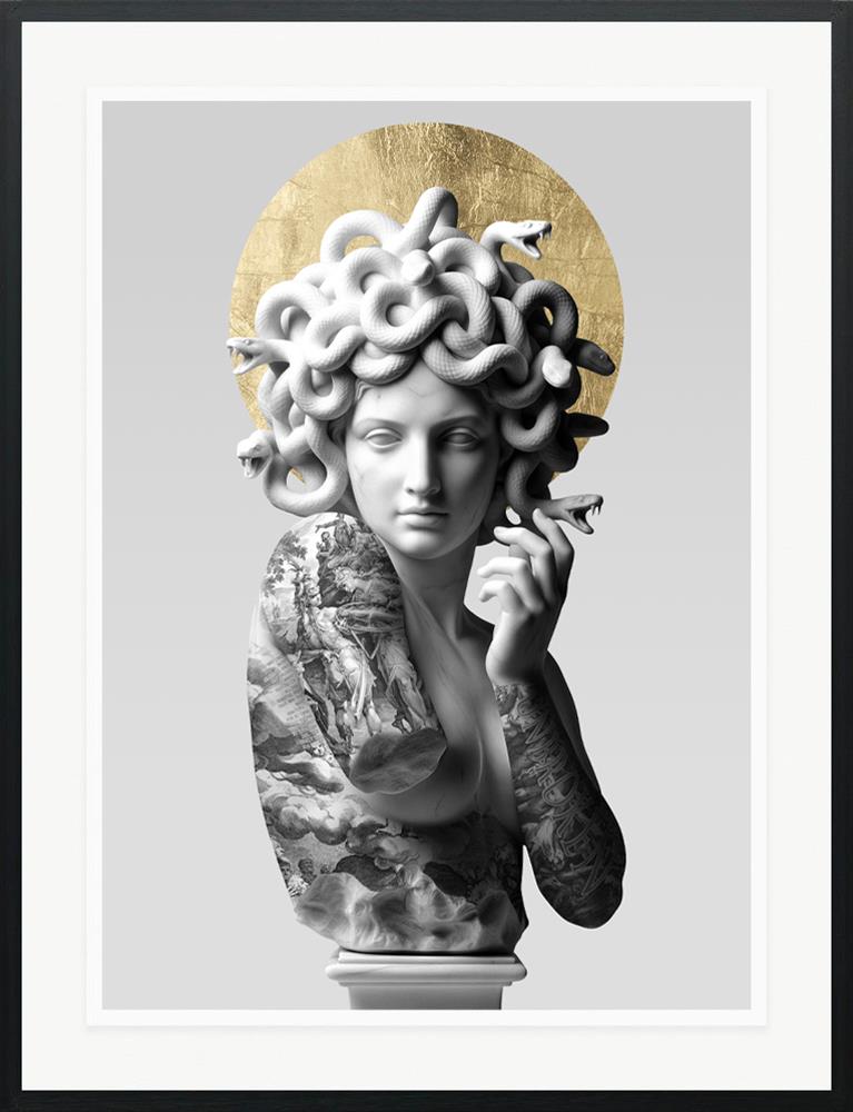 Chuck - 'Medusa - The Unbroken' - Framed Limited Edition Art