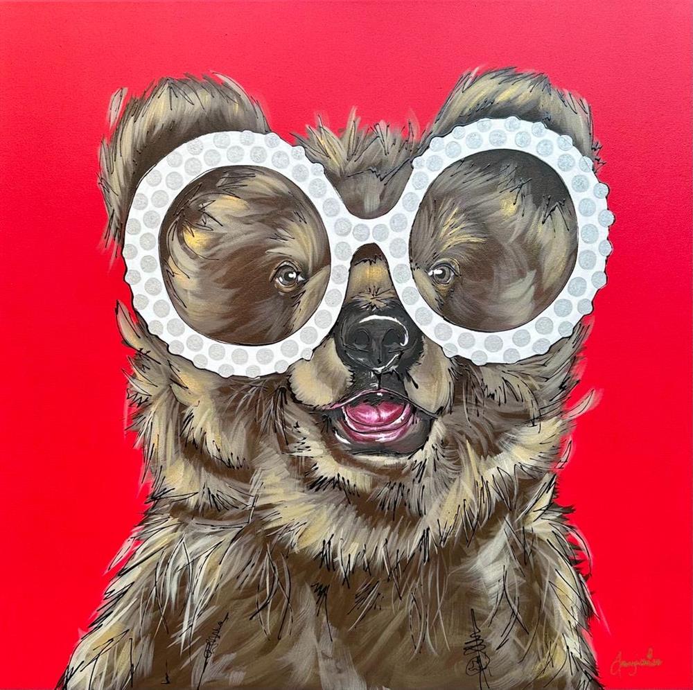 Amy Louise - 'Meet George' - Framed Original Art