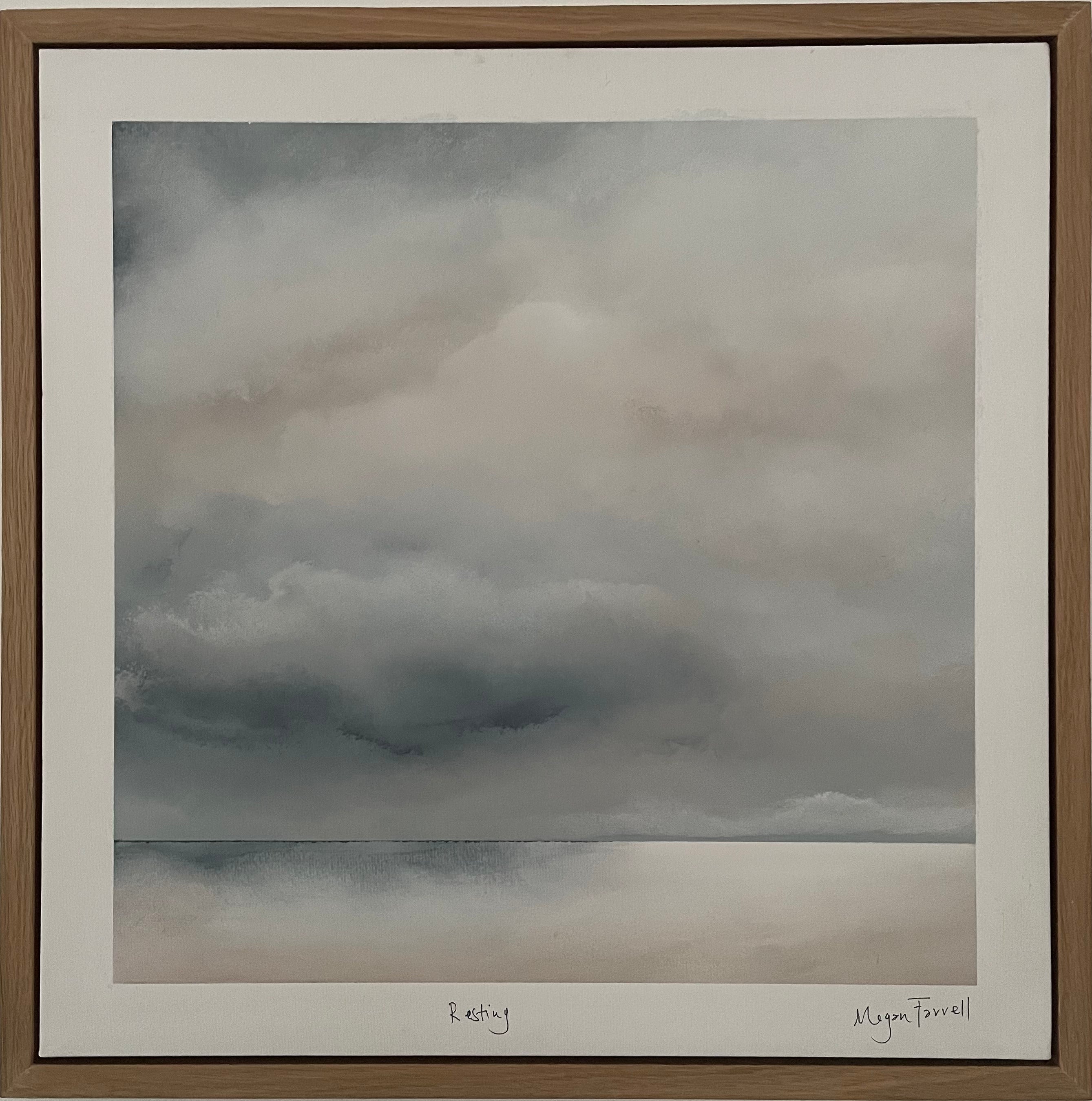 Megan Farrell - 'Resting' - Framed Original Artwork