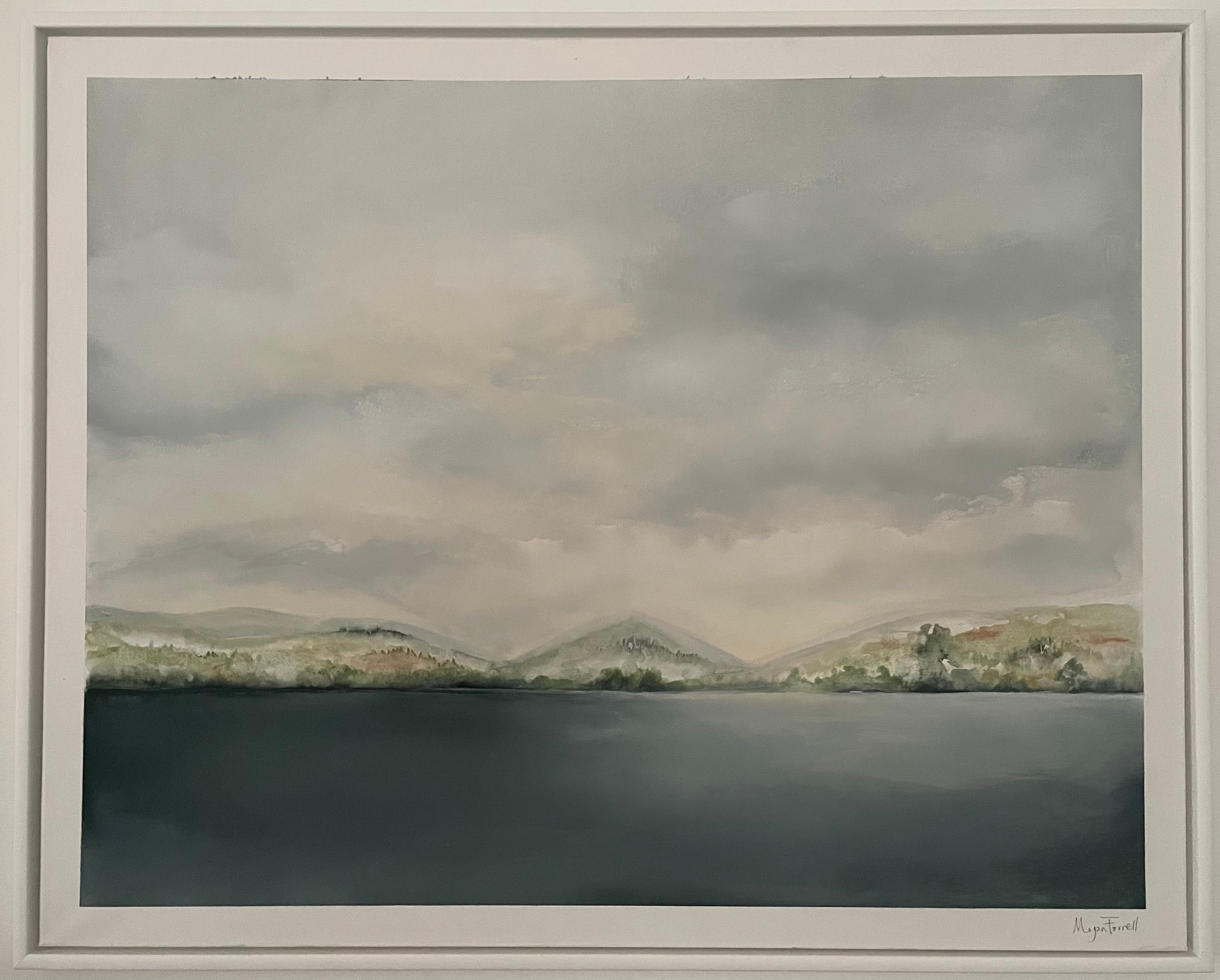 Megan Farrell - 'Three Peaks' - Framed Original Artwork