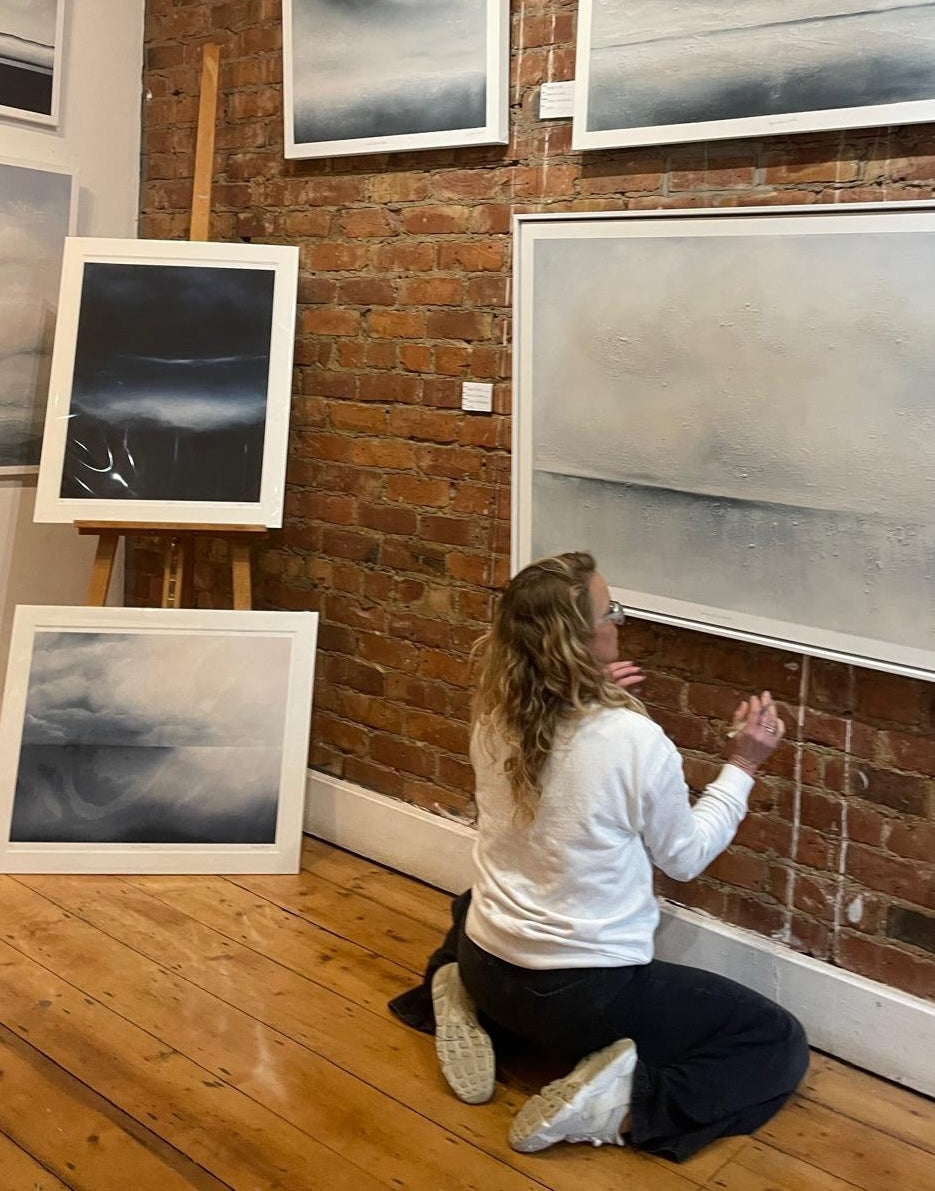 Megan Farrell - 'Impending' - Framed Original Artwork