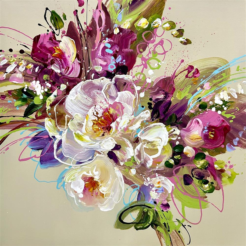 Anna Cher - 'Memories We Share' - Framed Original Artwork