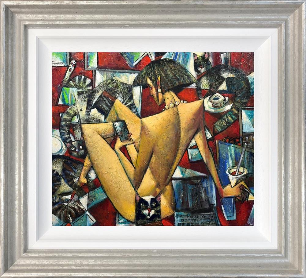 Andrei Protsouk - 'Messages' - Framed Original Art