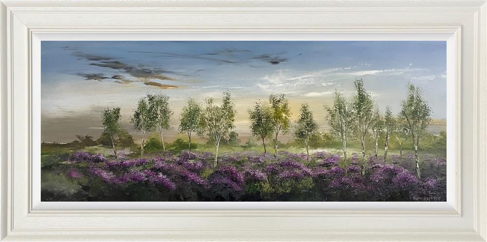 Kimberley Harris - 'Midlight Meadow' - Framed Original Artwork