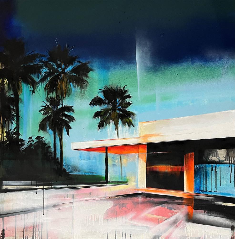 Joss Clapson - 'Midnight Reflection' - Framed Original Art