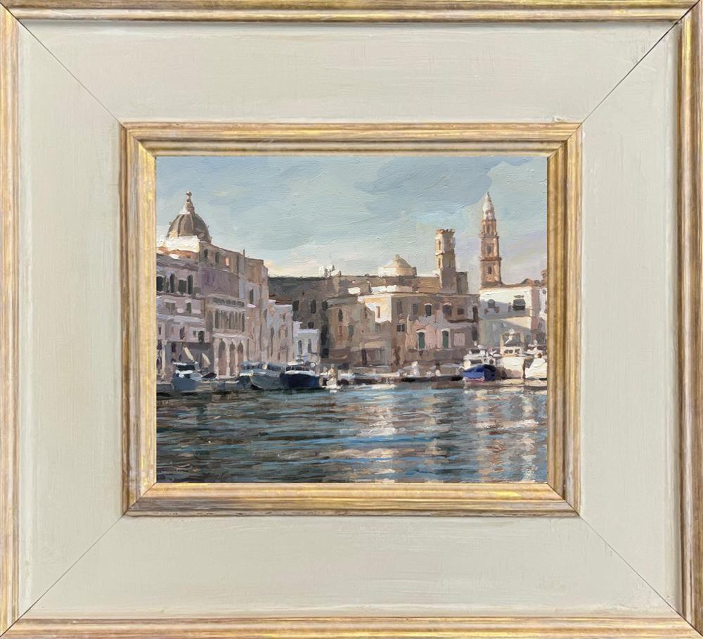 Rachele Dryden-Smith - 'Monopoli Afternoon' - Framed Original Artwork