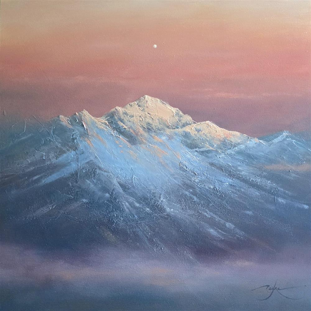 Ben Payne - 'Mont Blanc' - Study - Framed Original Artwork