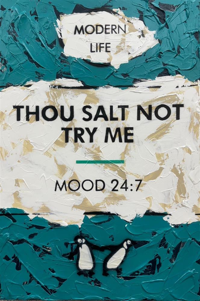 Hue Folk - 'Mood 24:7' - Framed Original Artwork