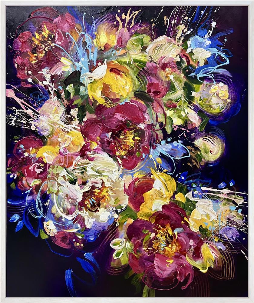 Anna Cher - 'Moonlight Hope' - Framed Original Artwork