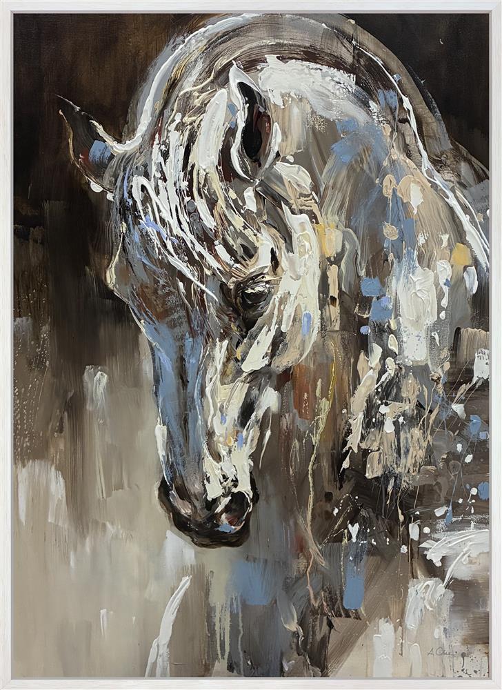 Anna Cher - 'Moonstone' - Framed Original Artwork