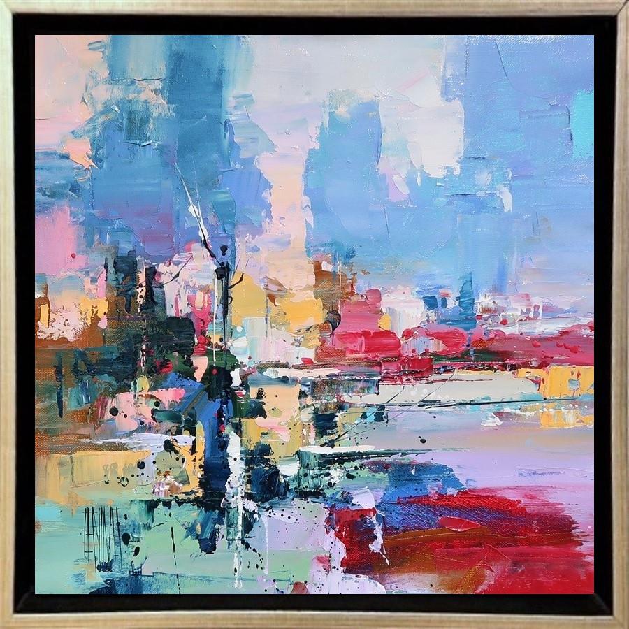 Hervé Lenouvel  'Morning Light On The Valley' - Framed Original Artwork