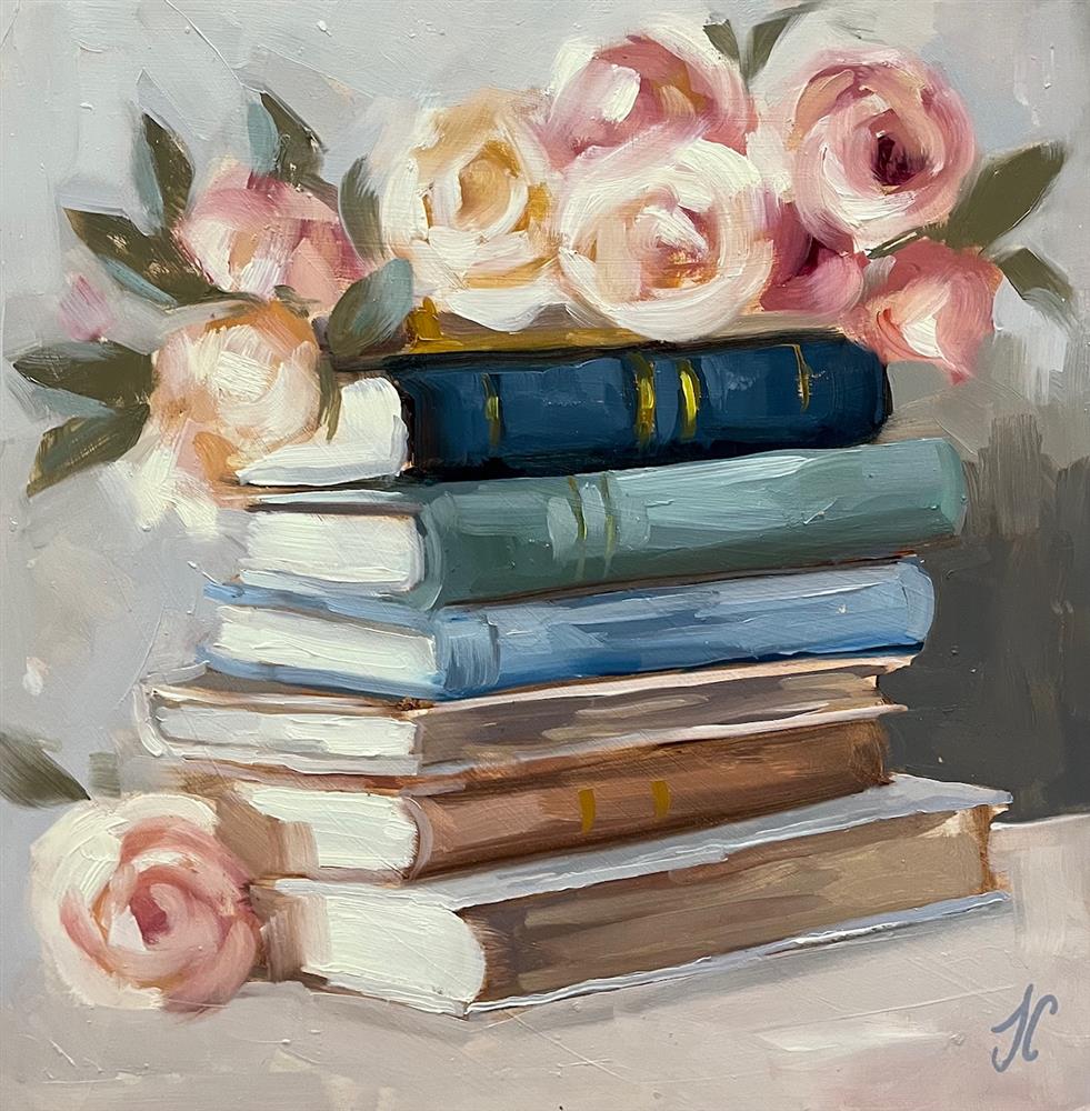 Joss Clapson -  'Morning Literature' - Framed Original Art