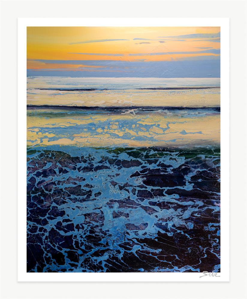 Michael Sole - 'Morning Sea I' - Framed Limited Edition Art