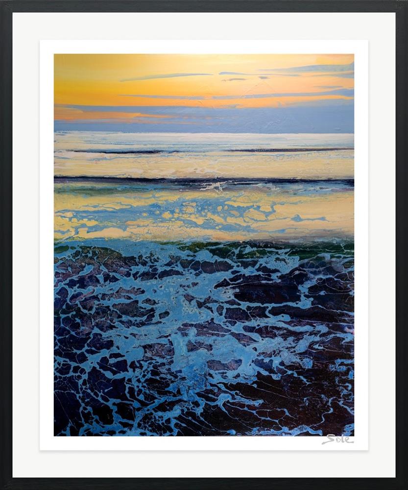 Michael Sole - 'Morning Sea I' - Framed Limited Edition Art