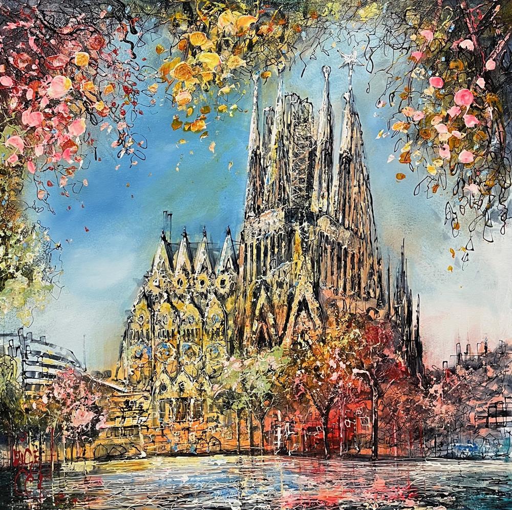 Nigel Cooke - 'Mornings In Barcalona' - Framed Original Artwork