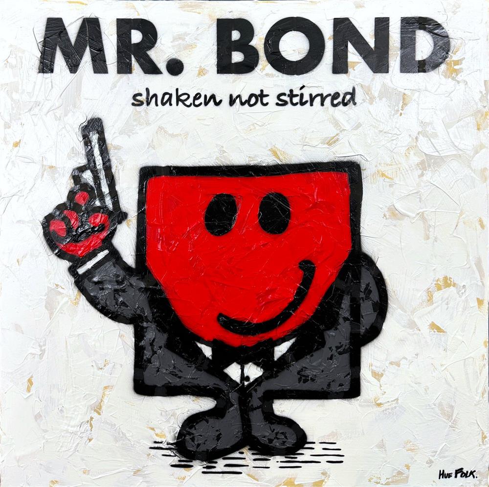 Hue Folk - 'Mr Bond - The Untold Stories' - Framed Original Artwork
