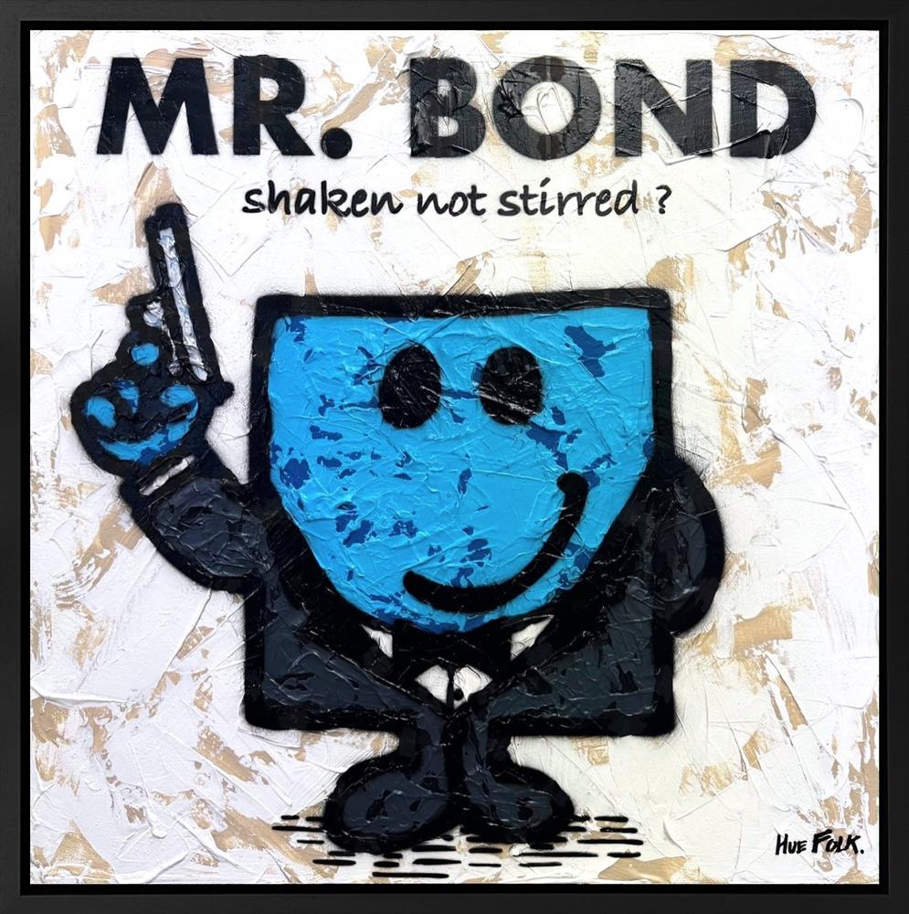 Hue Folk - 'Mr Bond - The Untold Stories' - Framed Original Artwork