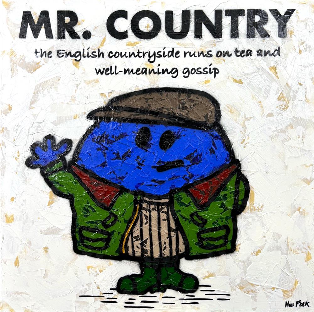 Hue Folk - 'Mr Country - The Untold Stories' - Framed Original Artwork
