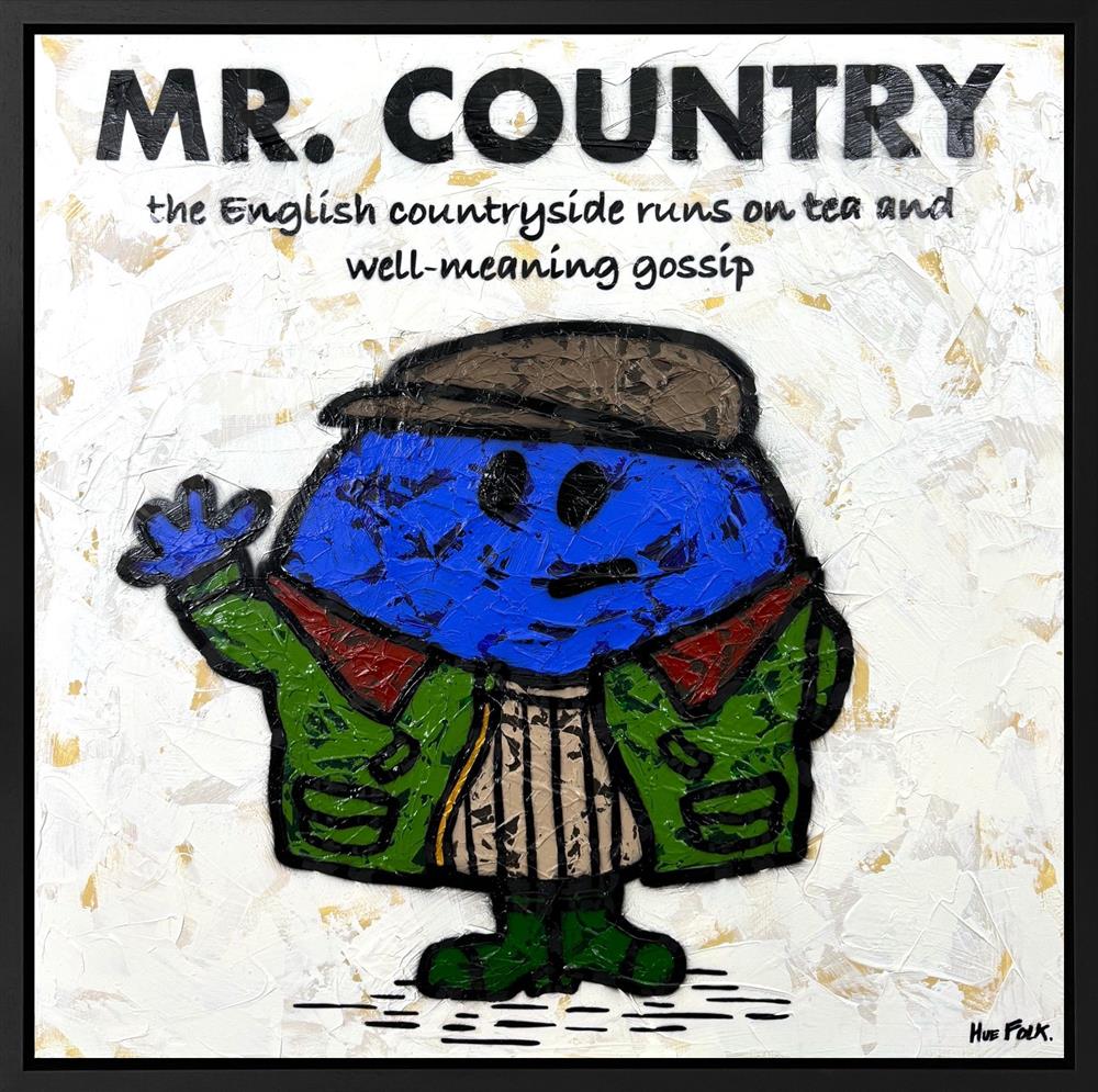 Hue Folk - 'Mr Country - The Untold Stories' - Framed Original Artwork