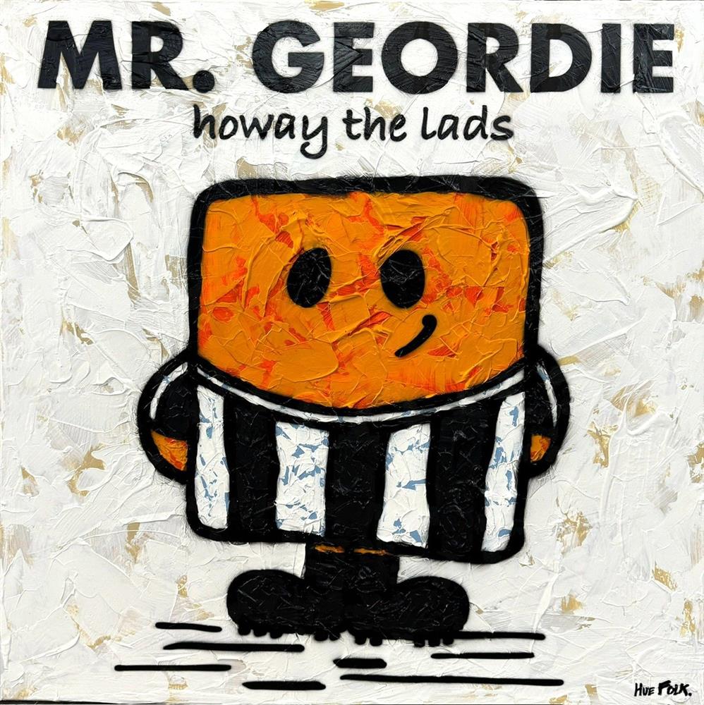 Hue Folk - 'Mr Geordie - The Untold Stories' - Framed Original Artwork