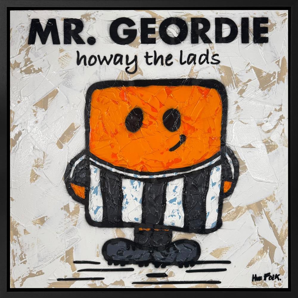 Hue Folk - 'Mr Geordie - The Untold Stories' - Framed Original Artwork