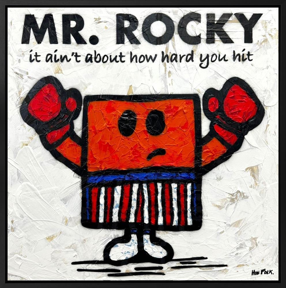 Hue Folk - 'Mr. Rocky - The Untold Stories' - Framed Original Artwork