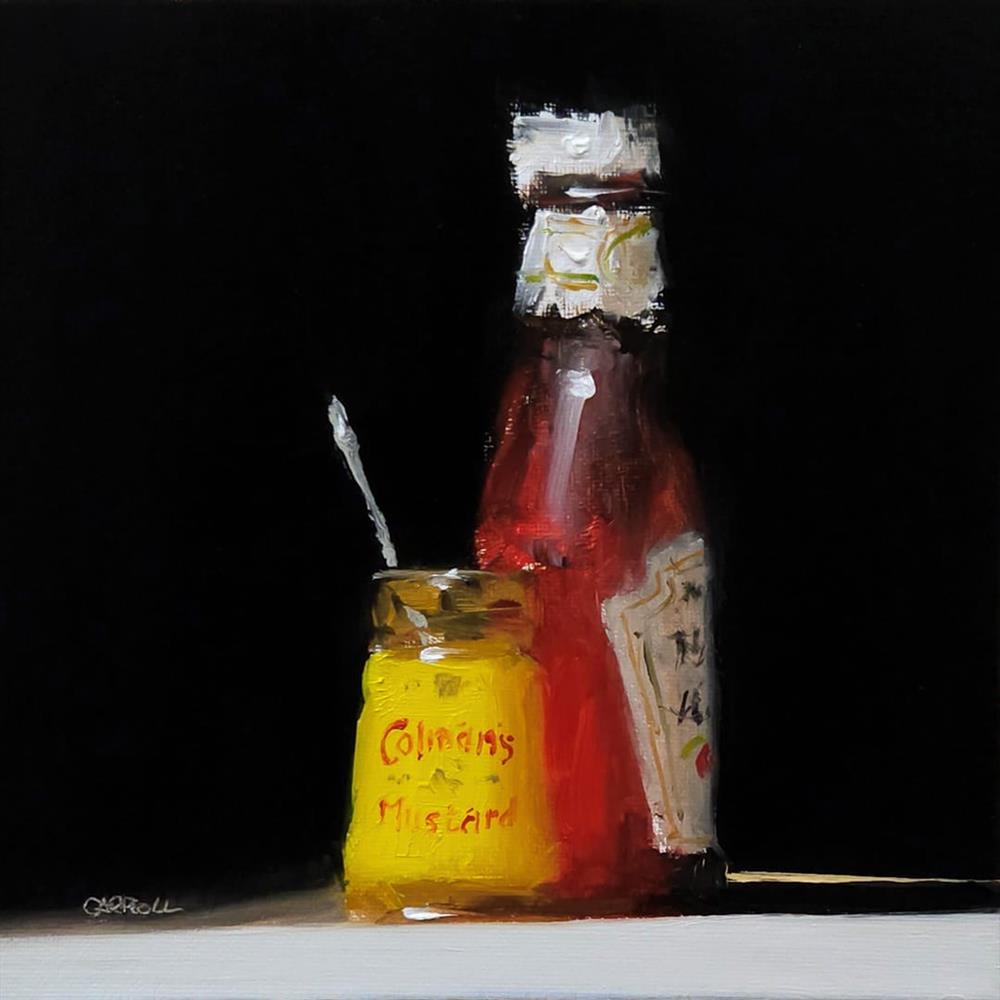 Neil Carroll - 'Mustard And Ketchup' - Framed Original Artwork
